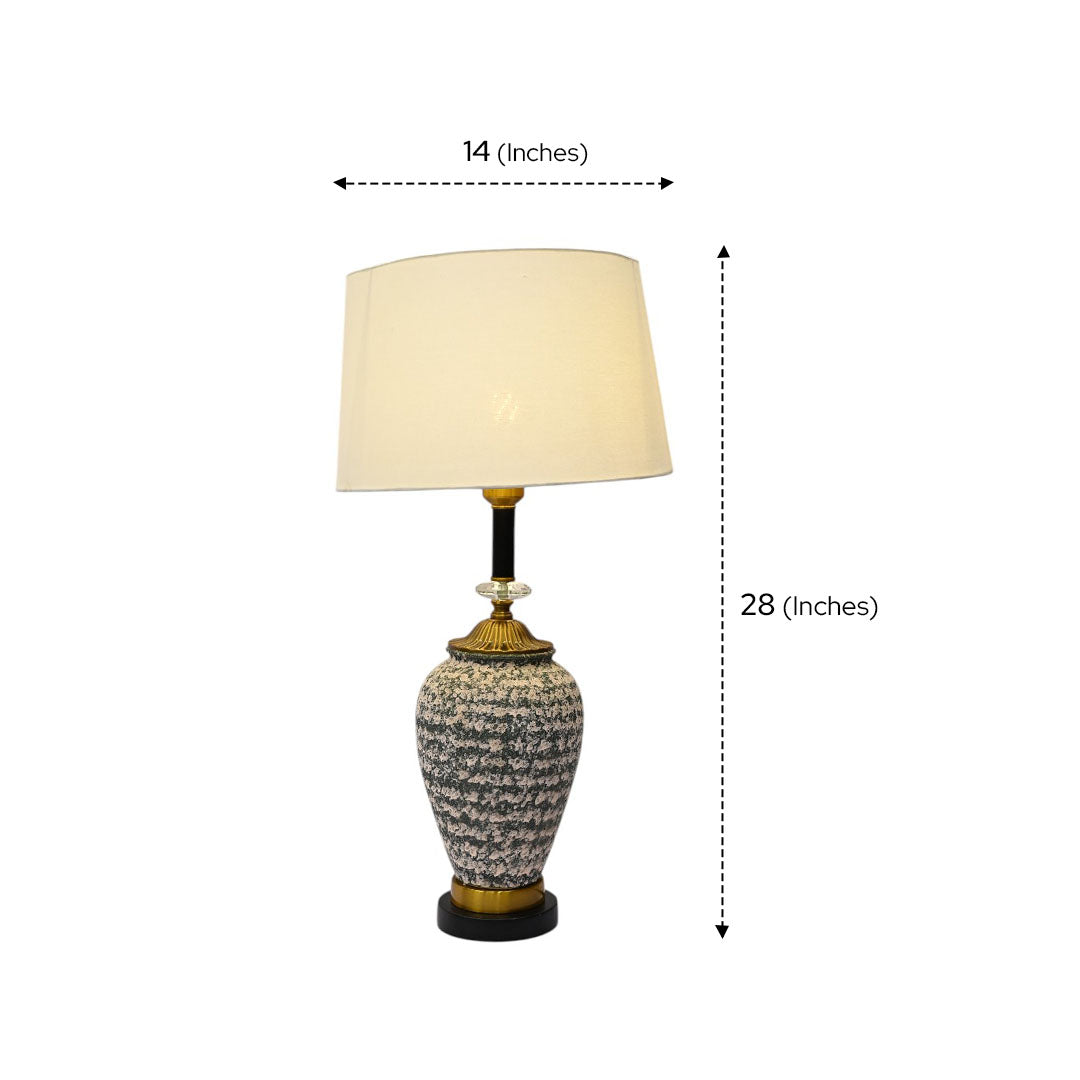 Novara Porcelain Side Table Lamp