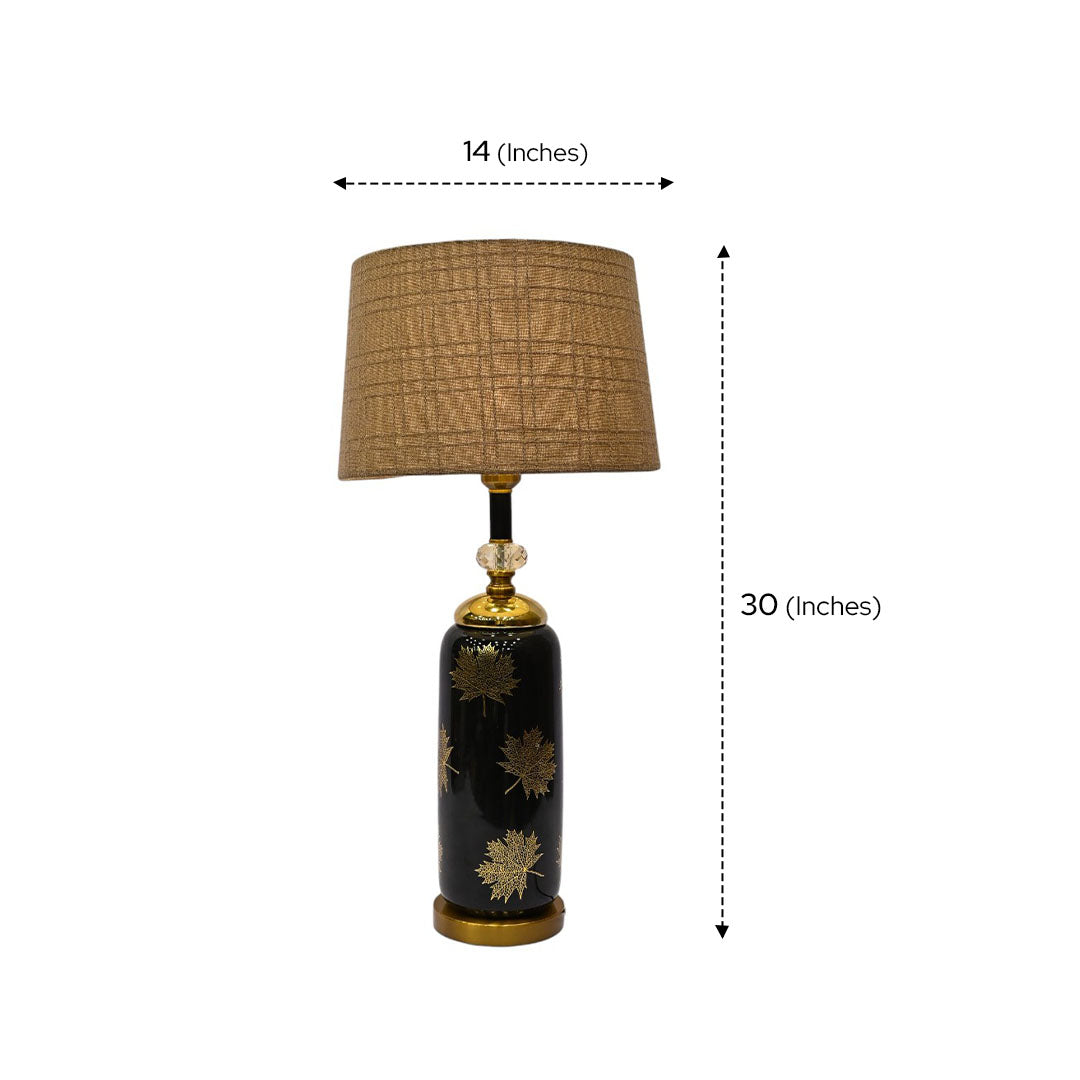 Noir Eclipse Ceramic Lamp