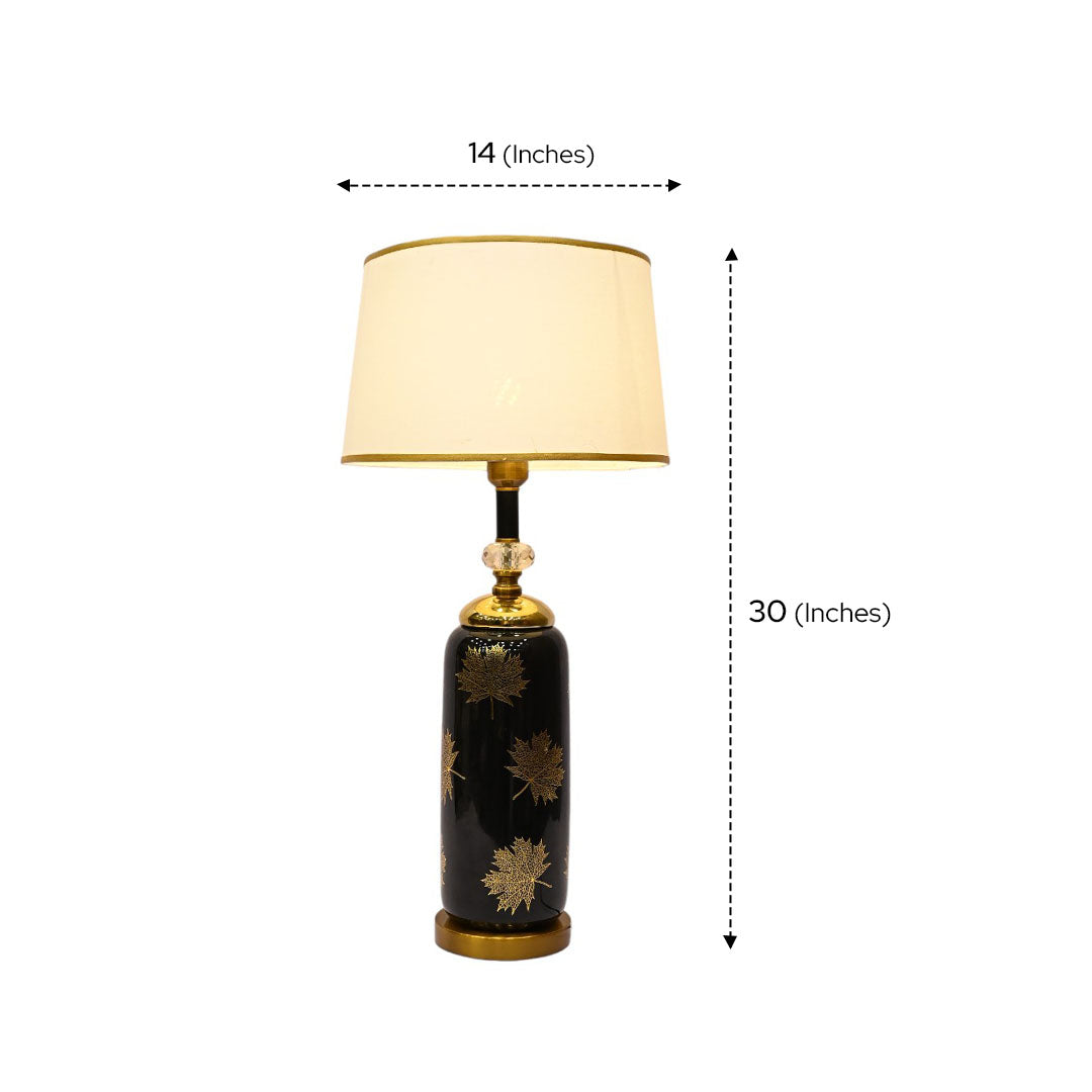 Noir Eclipse Ceramic Lamp