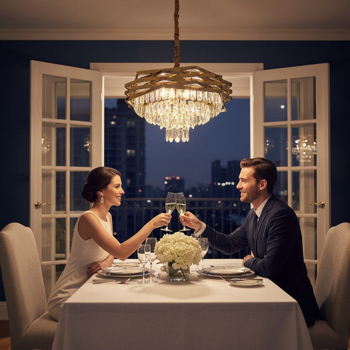 Imperial Prism Crystal Chandelier 600mm