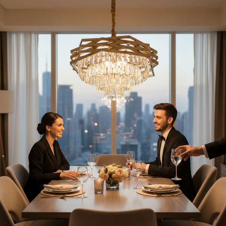 Imperial Prism Crystal Chandelier 600mm