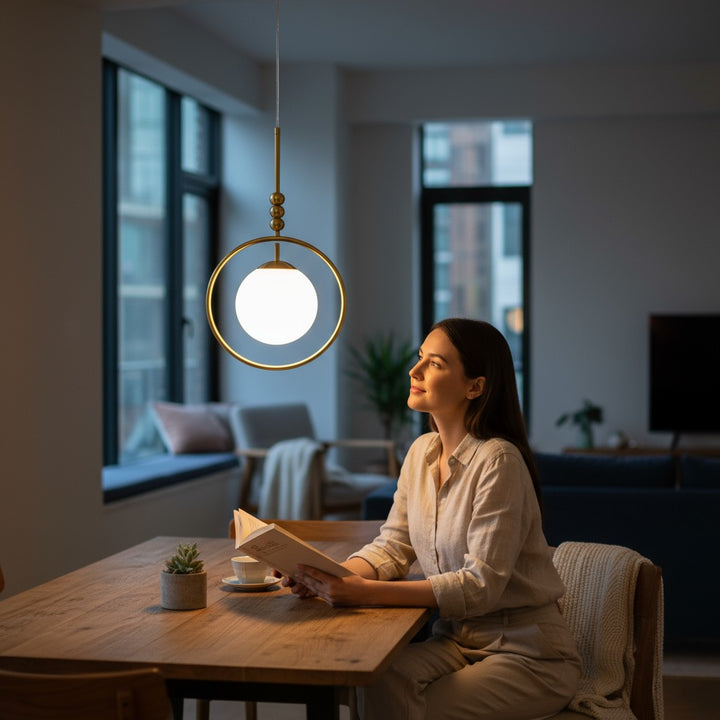 Orbit Glow Pendant Chandelier