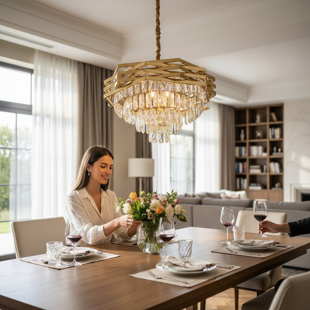 Imperial Prism Crystal Chandelier 600mm