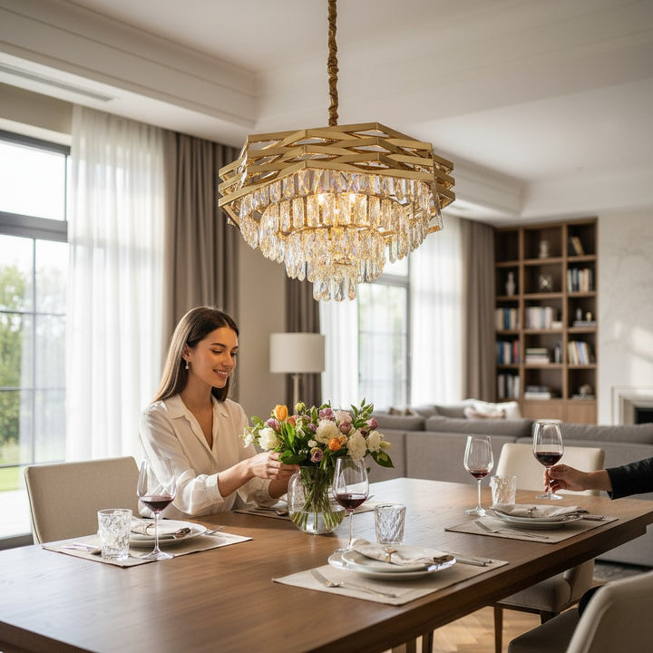 Imperial Prism Crystal Chandelier 600mm