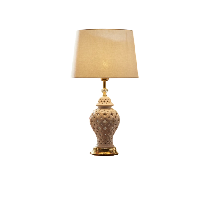 Lumiere Ceramic Side Table Lamp