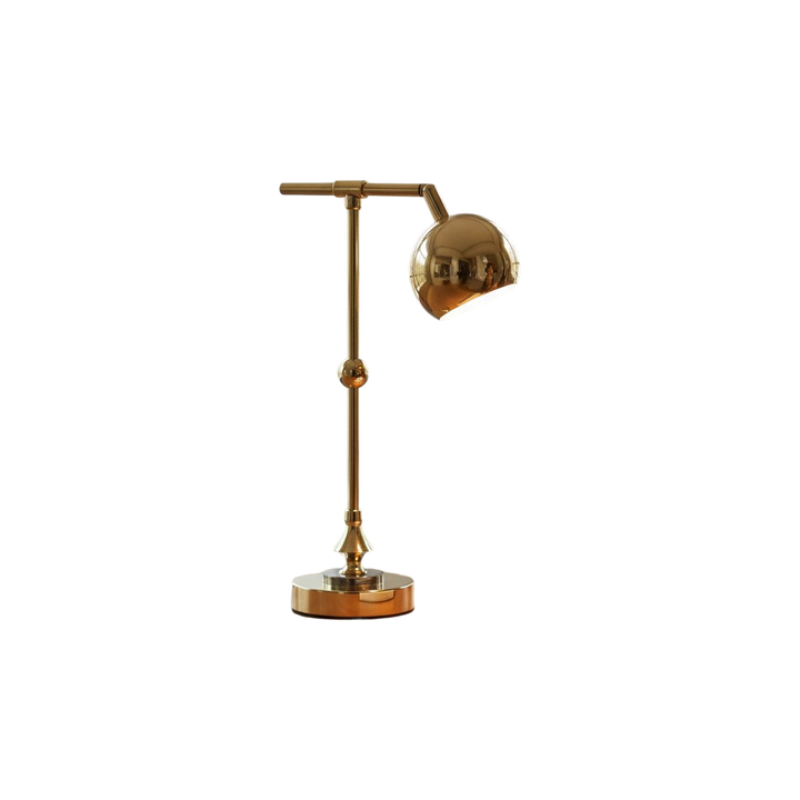Crystal luxe Brass & Crystal LED Table Lamp