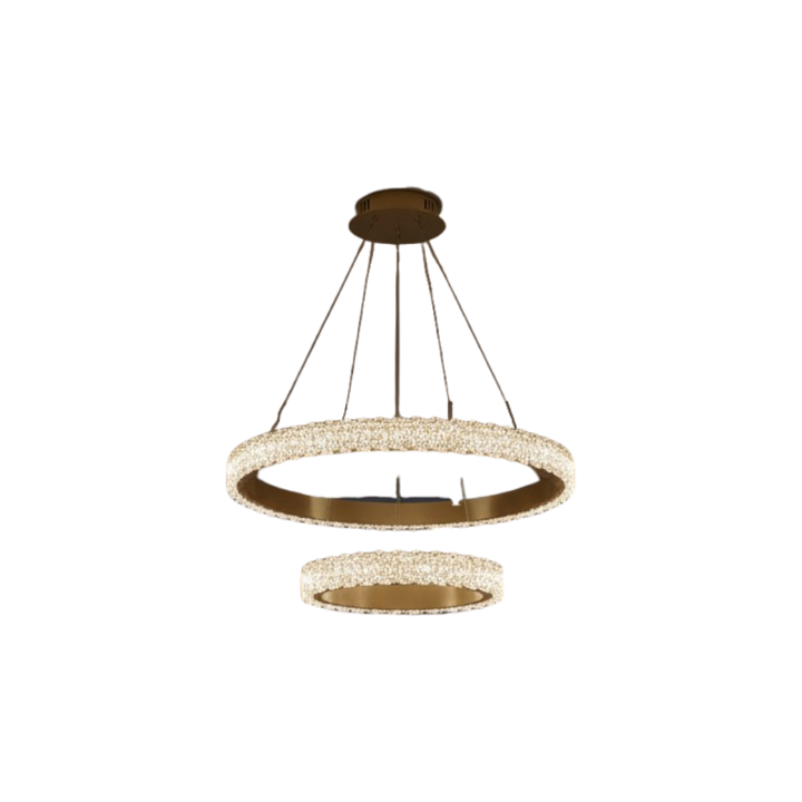 Crystal Crown Ring Chandelier