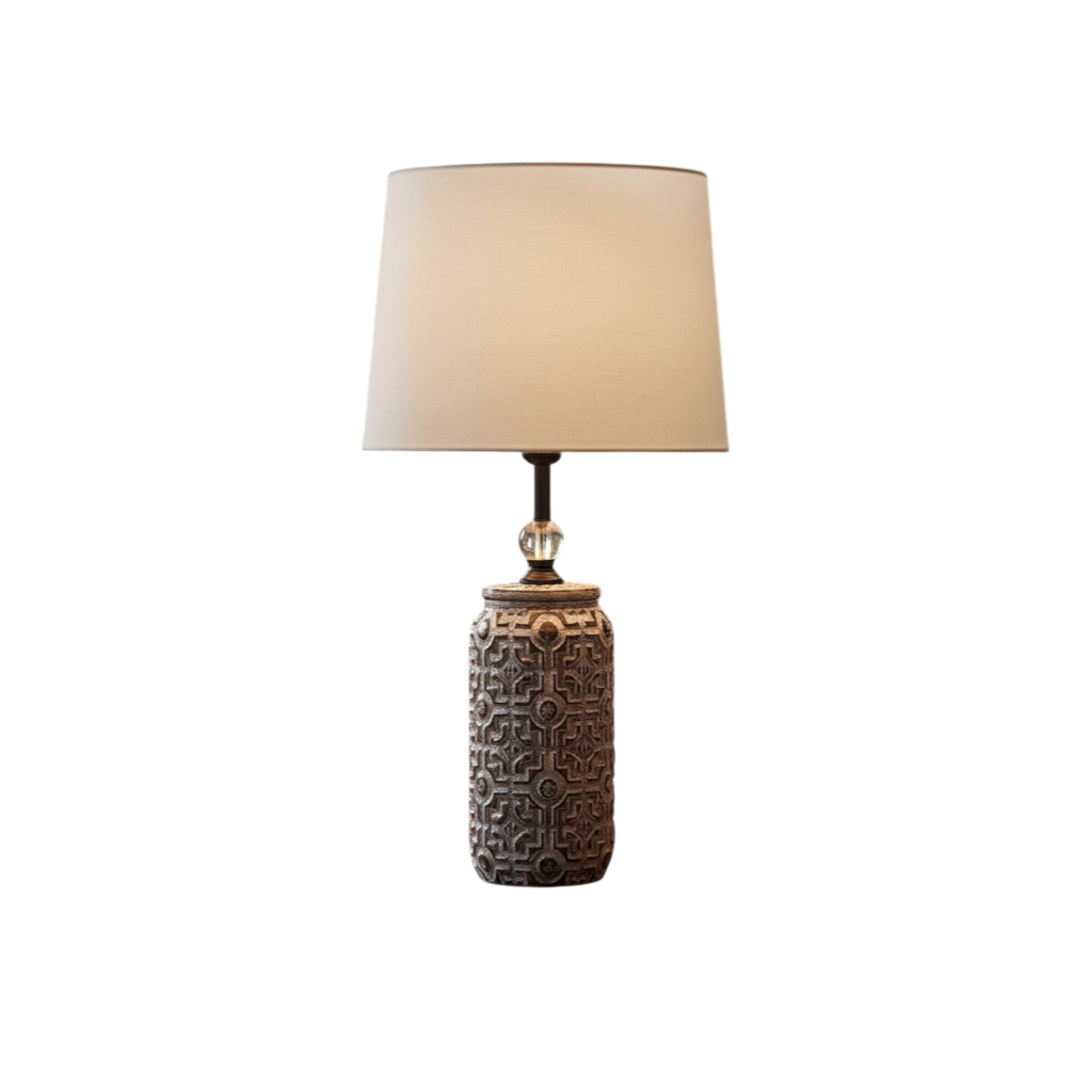 Victorian Ivory Grace Table Lamp