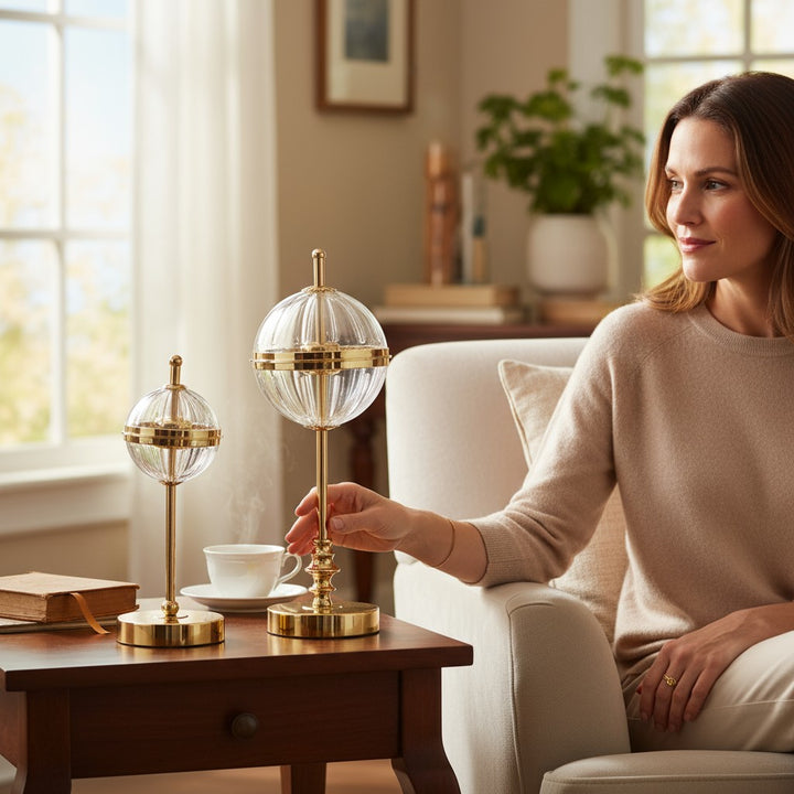 Art Acrylic LED Globe style Table Lamp