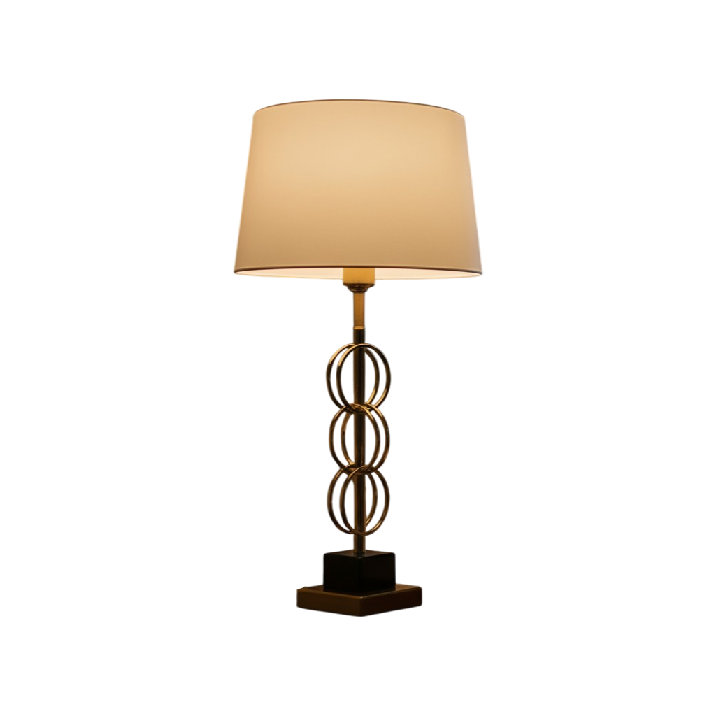 Caldera Polished Brass Table Lamp