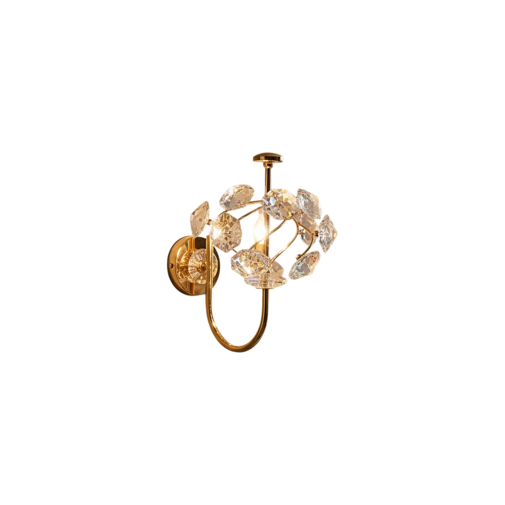 Celeste Orb Crystal Wall Light