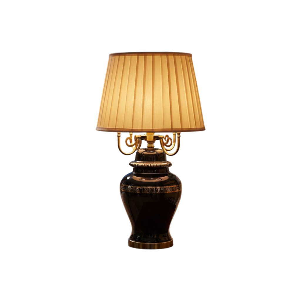 Seraphina Classic Versace Crystal & Brass Lamp