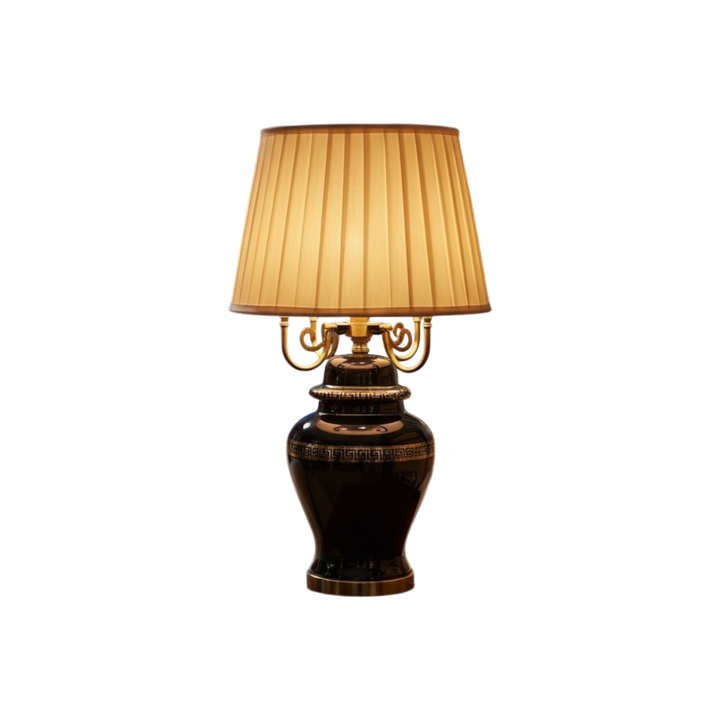 Seraphina Classic Versace Crystal & Brass Lamp