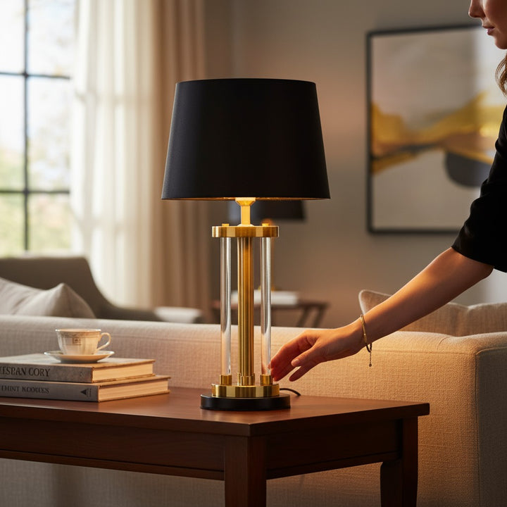 Ionis Contemporary Brass Lamp