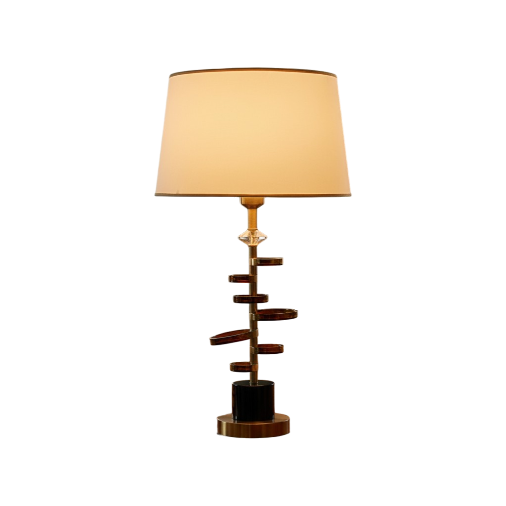 Mira Modern Brass Accent Lamp