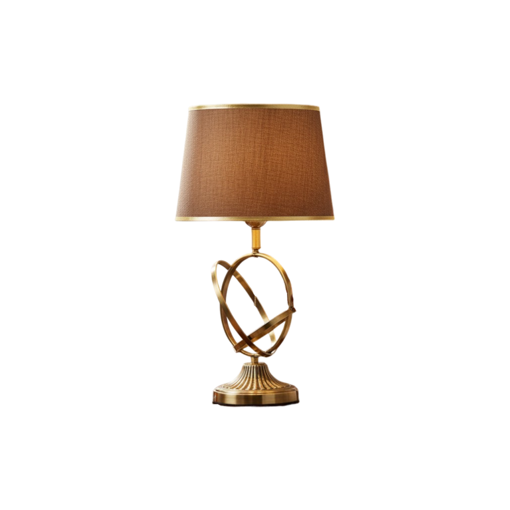 Maven Retro Brass Desk Table Lamp