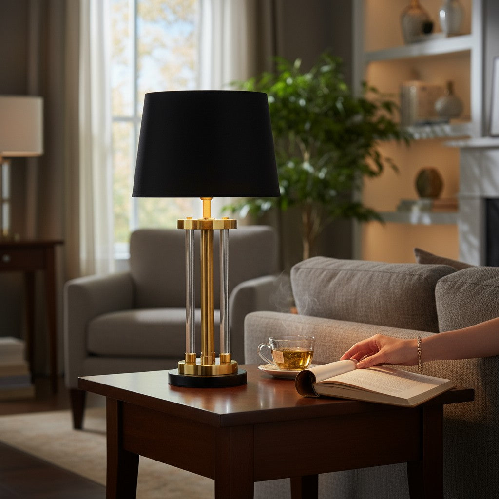 Ionis Contemporary Brass Lamp