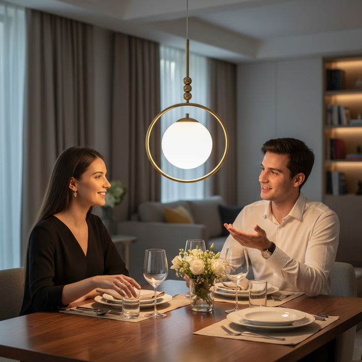 Orbit Glow Pendant Chandelier