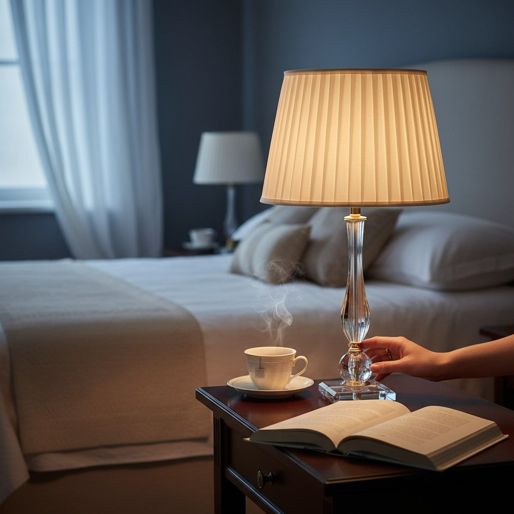 Lyric Soft Pure Crystal Table Lamp