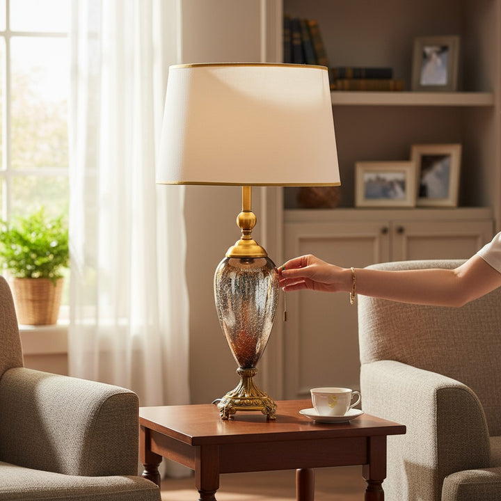 Eira Mosaic Glaze Table Lamp