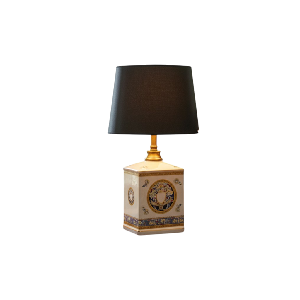 Alba VERSACE White Ceramic Table Lamp