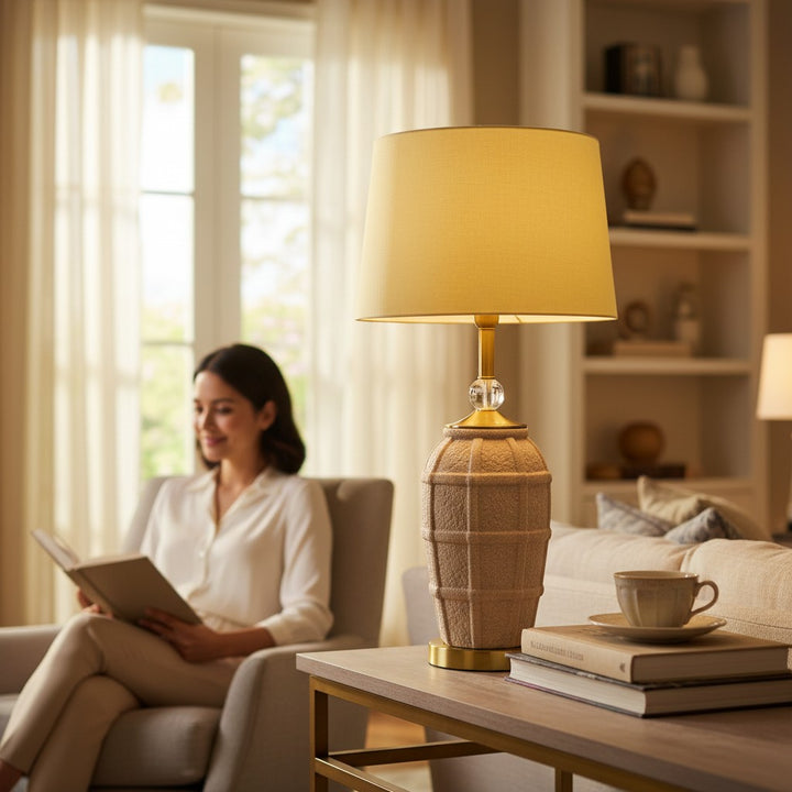 Elysian Prestige Accent Ceramic Table Lamp