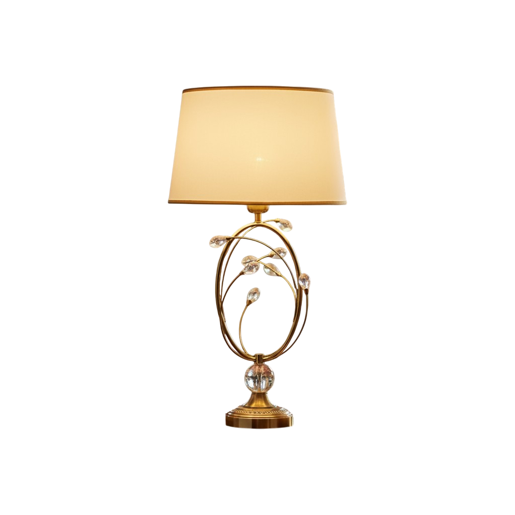 Aveline Compact Brass Table Lamp