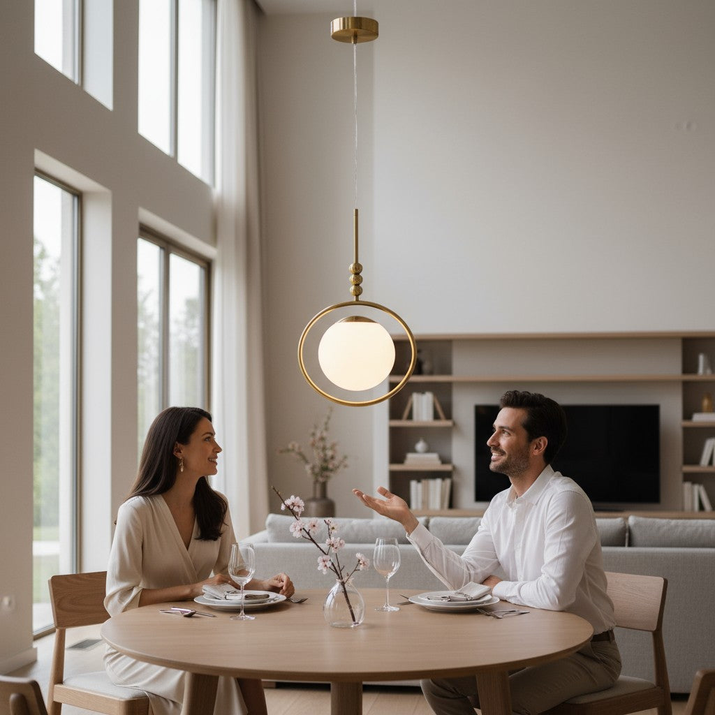 Orbit Glow Pendant Chandelier