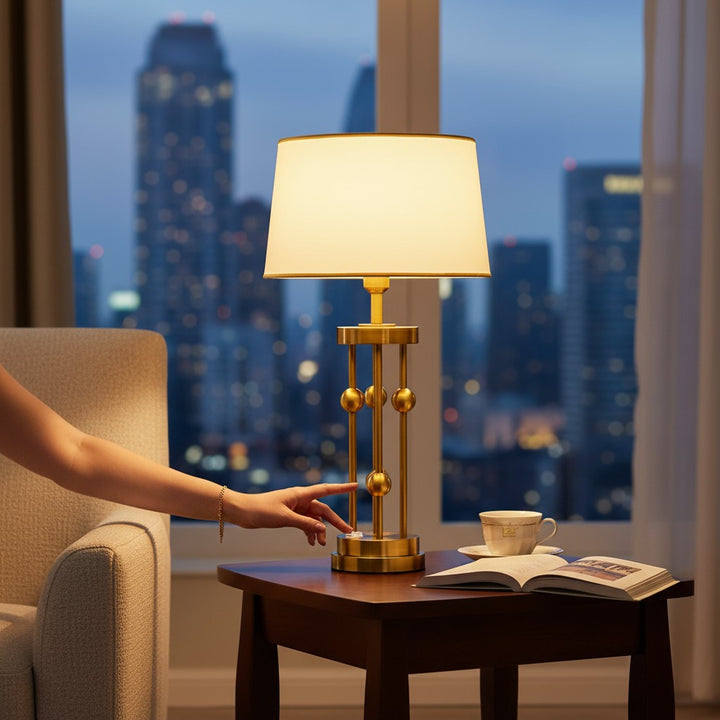 Astra Luxury Brass Modern Lamp