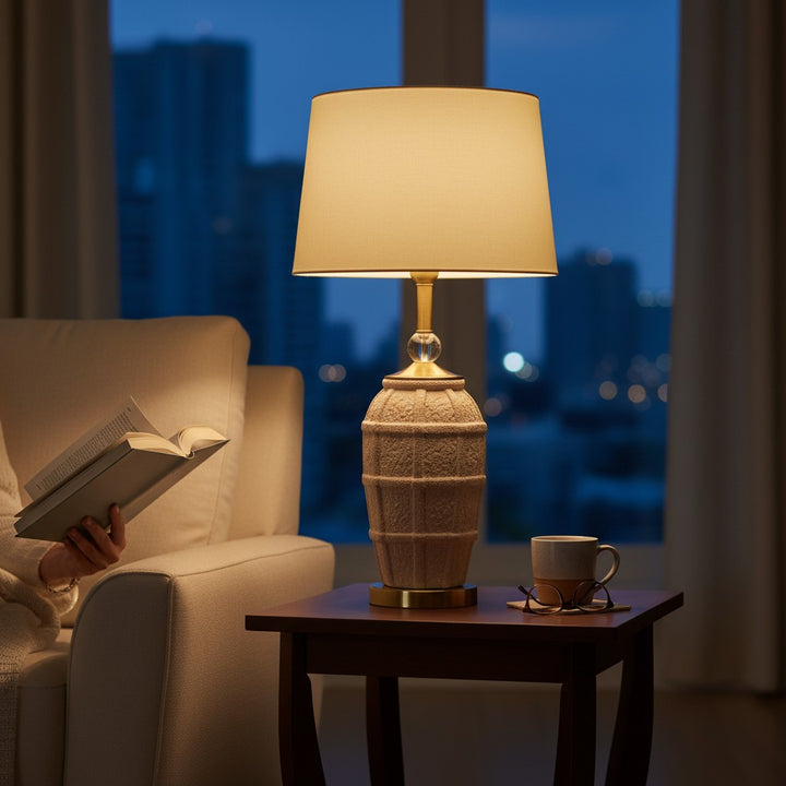 Elysian Prestige Accent Ceramic Table Lamp