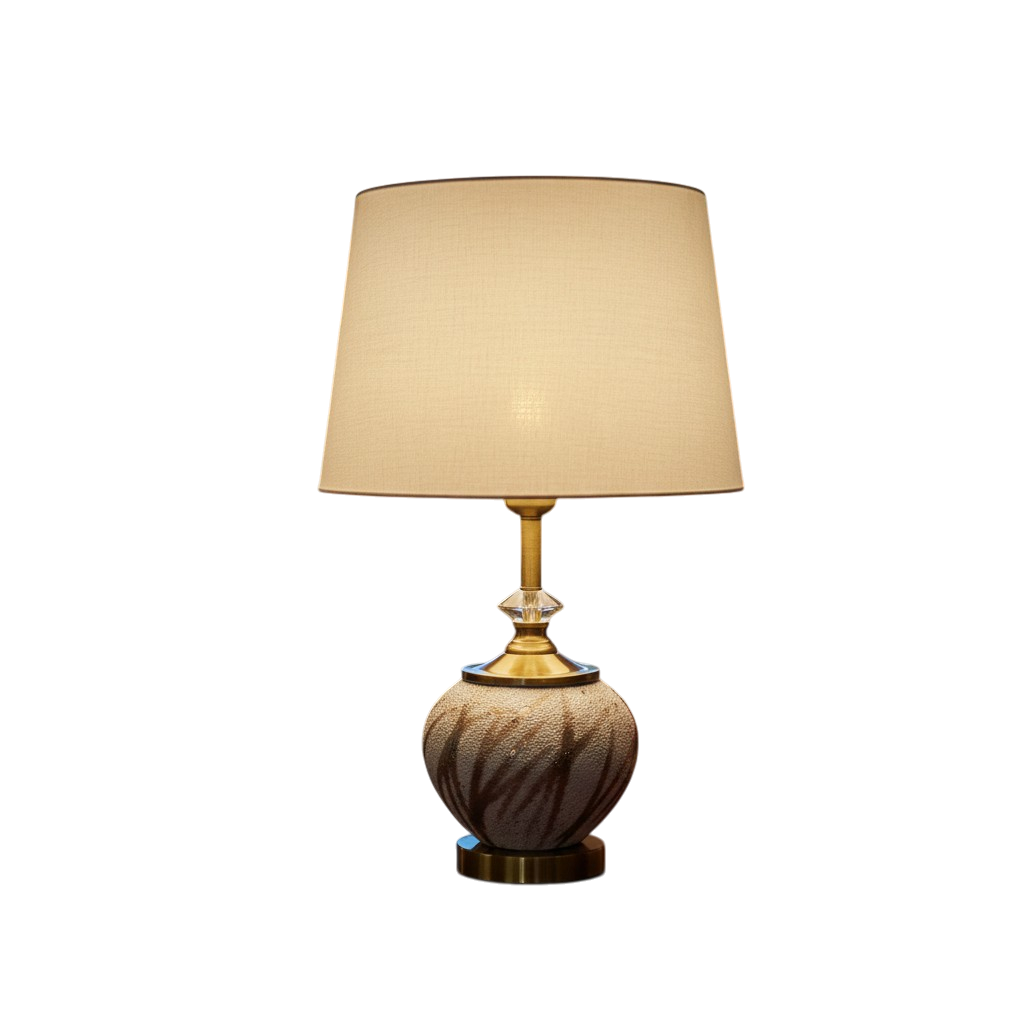 Terracotta Shape Ceramic Table Lamp