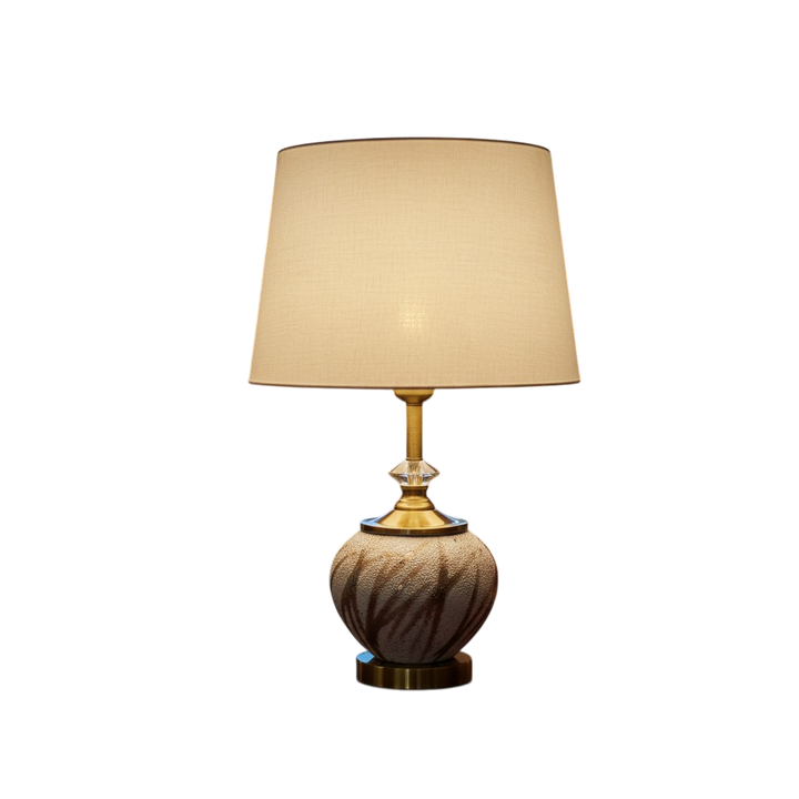 Terracotta Shape Ceramic Table Lamp