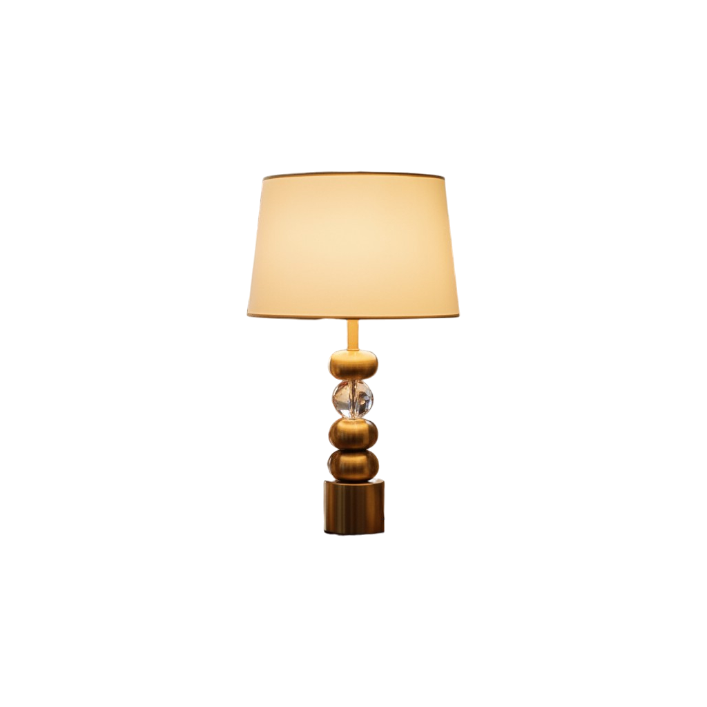 Nesta Petite Brass Balls Table Lamp