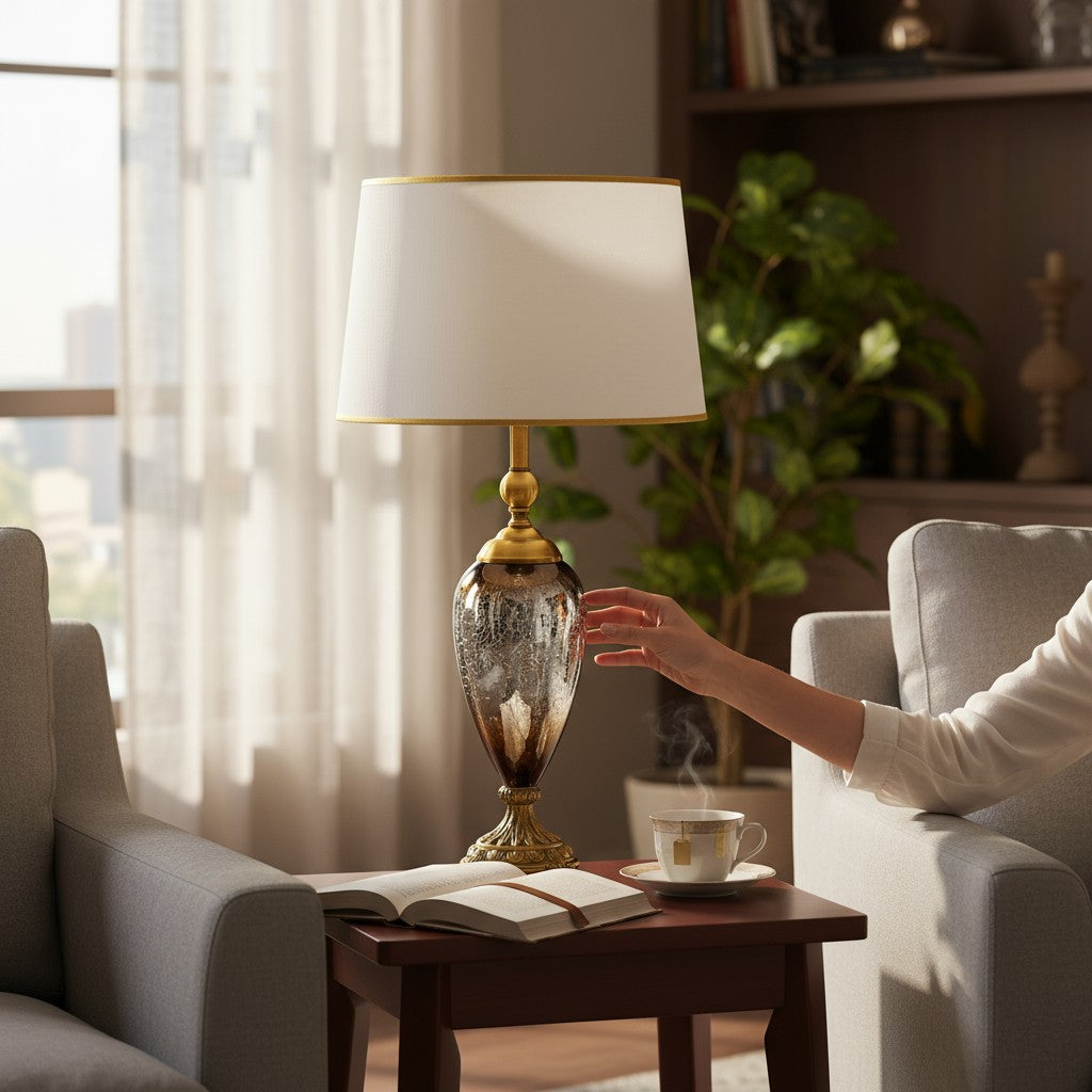 Eira Mosaic Glaze Table Lamp