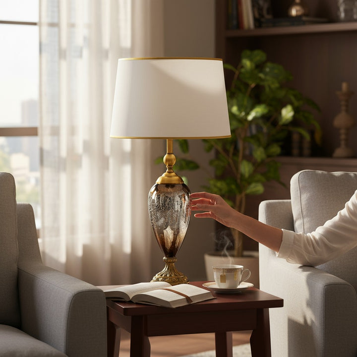 Eira Mosaic Glaze Table Lamp