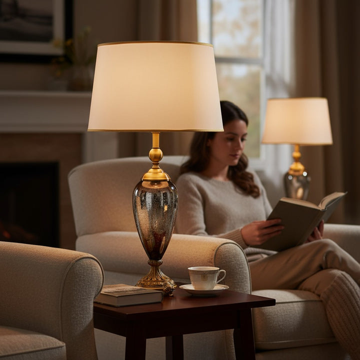 Eira Mosaic Glaze Table Lamp