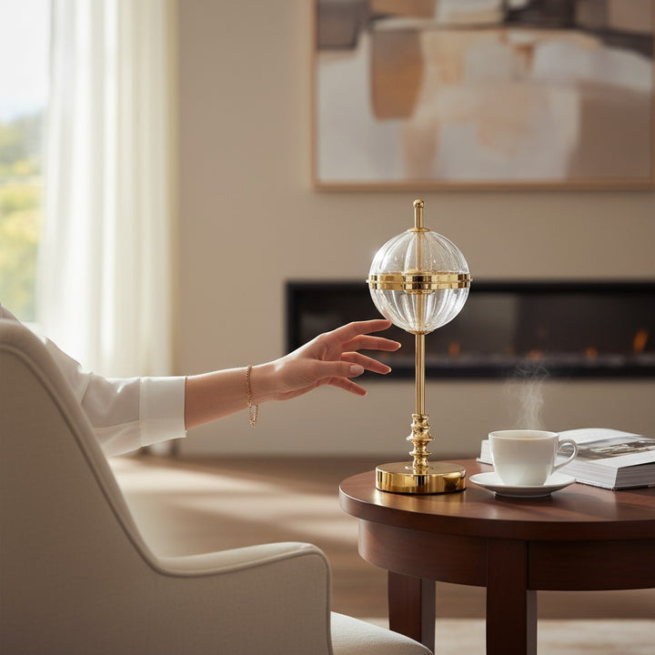 Art Acrylic LED Globe style Table Lamp