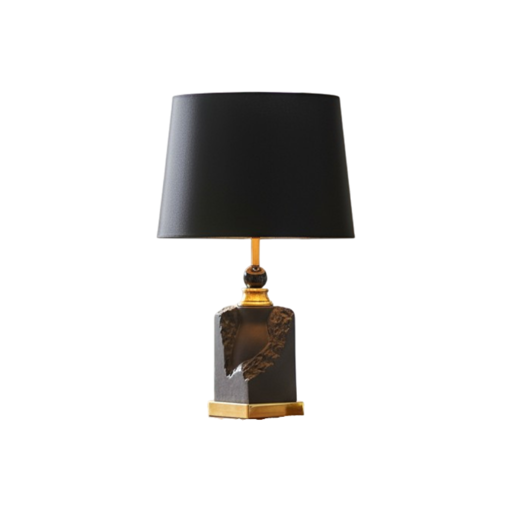 Celestine Black Ceramic Table Lamp