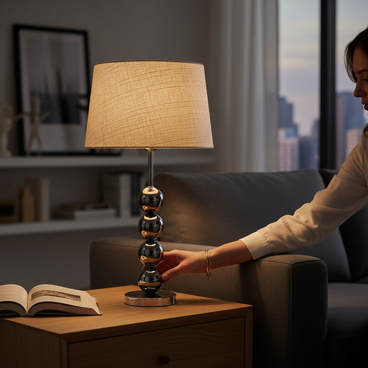 Vestra Brushed Brass Side Lamp