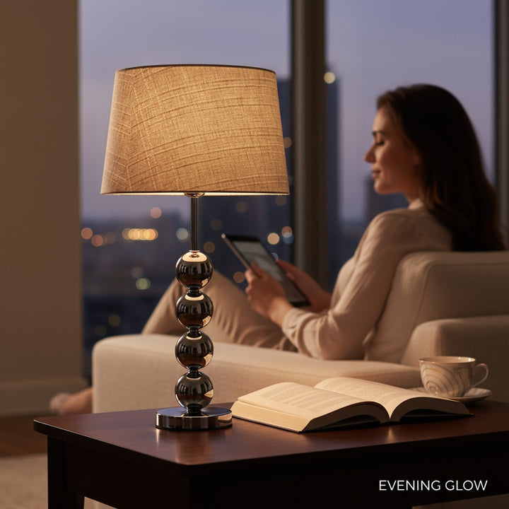 Vestra Brushed Brass Side Lamp