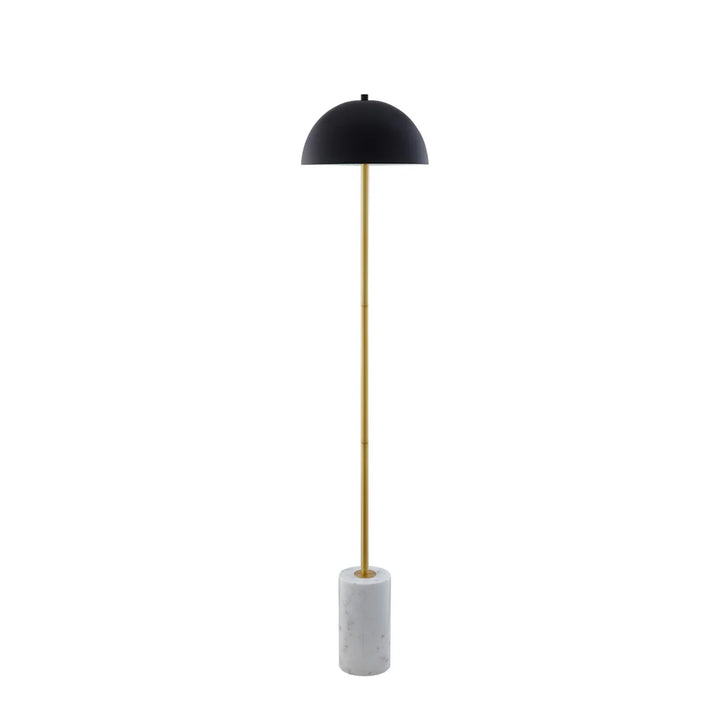 Onyx Halo Metal Floor Lamp