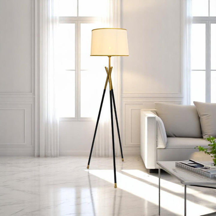 Halo Pod – Metallic Floor Lamp