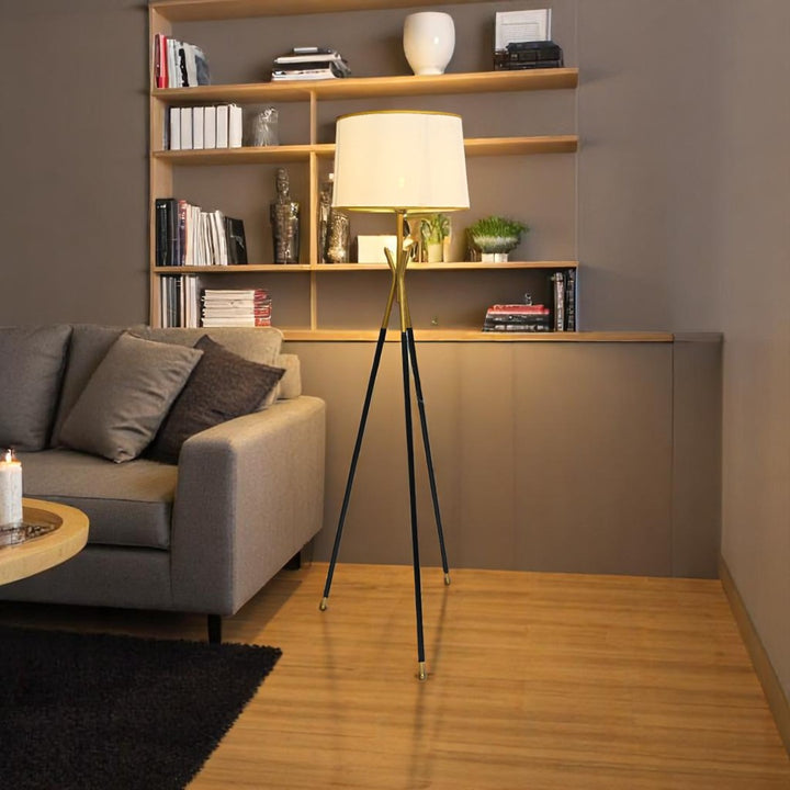 Halo Pod – Metallic Floor Lamp