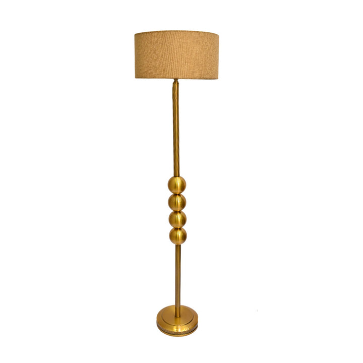 Golden Aura – Gold Metallic Floor Lamp