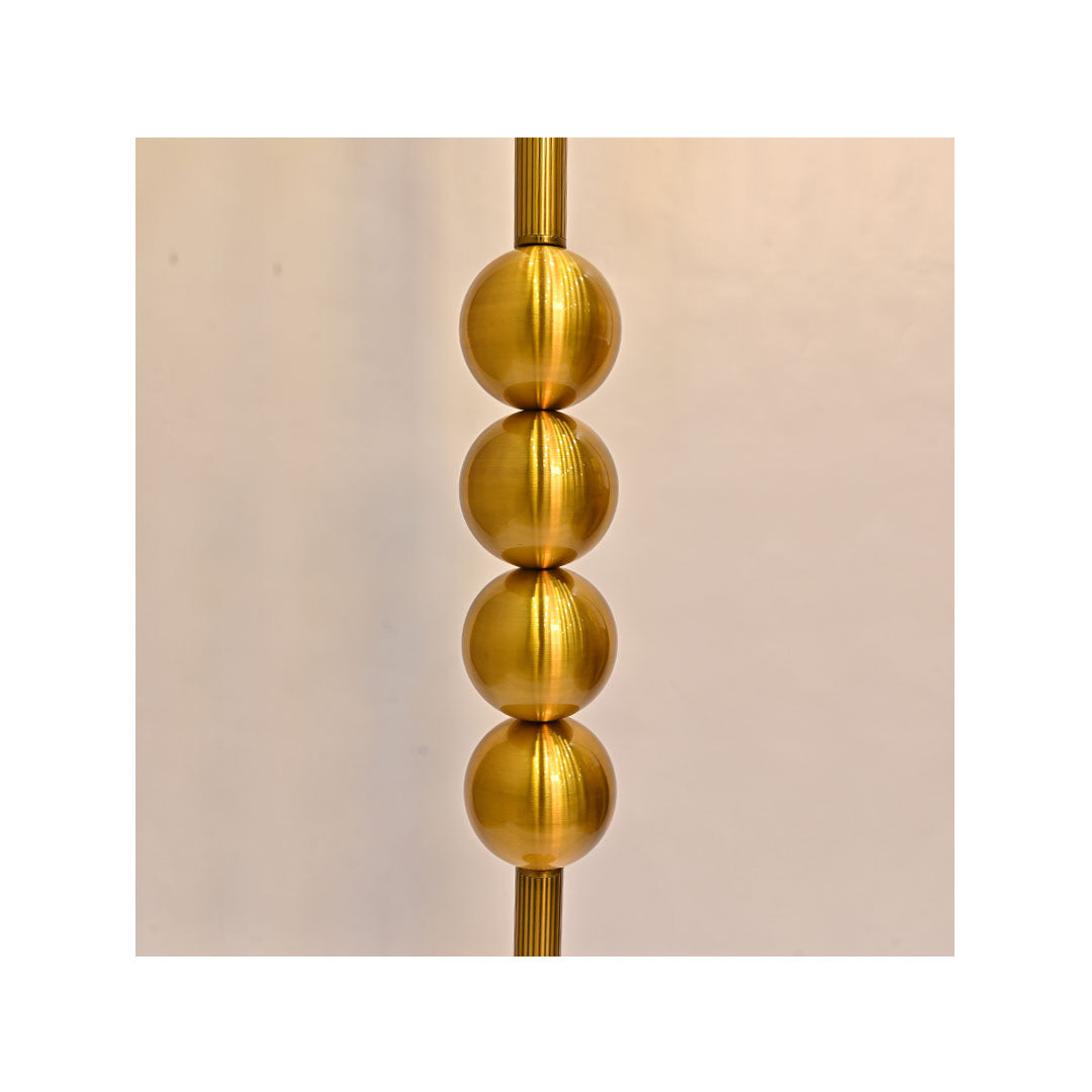 Golden Aura – Gold Metallic Floor Lamp